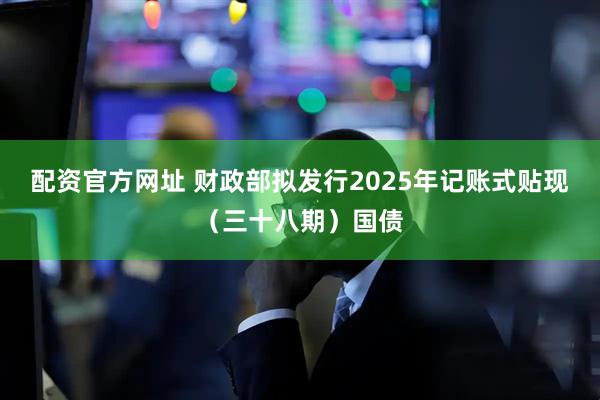 配资官方网址 财政部拟发行2025年记账式贴现（三十八期）国债