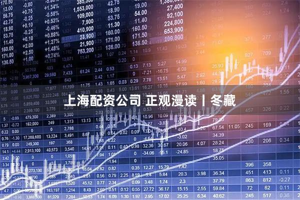 上海配资公司 正观漫读丨冬藏
